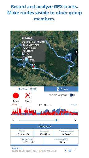 Enduro Tracker - GPS tracker screenshot 3