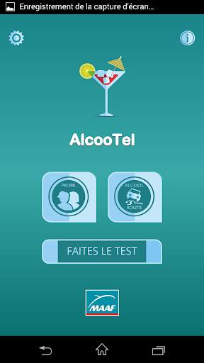 AlcooTel MAAF screenshot 1