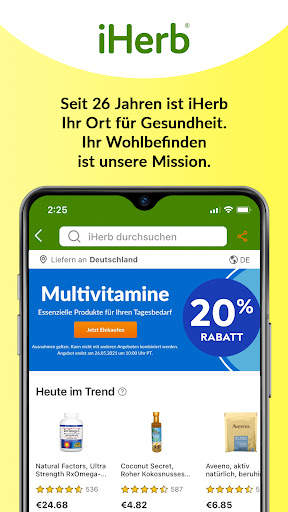 iHerb screenshot 1