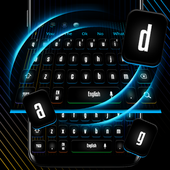 Modern Swift Black Keyboard Theme icon