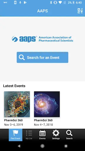 AAPS PharmSci 360 screenshot 2