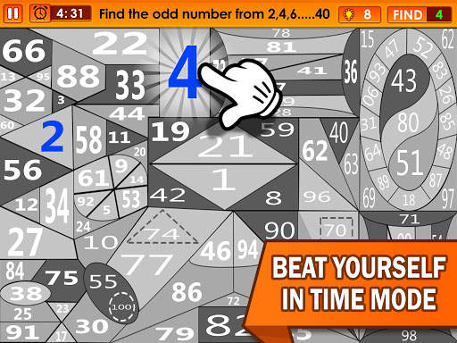 Find The Number 1 to 100 screenshot 12