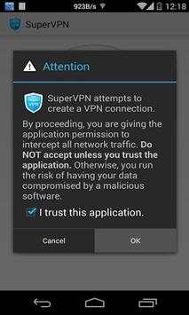 SuperVPN Lite Free VPN screenshot 4
