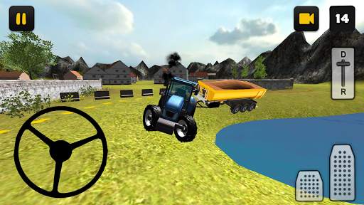 Farm Tractor 3D: Carrots screenshot 1