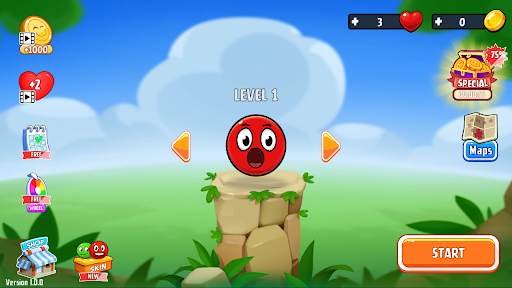 Super Roller Go! Bounce Ball Jungle Adventure 2021 screenshot 2