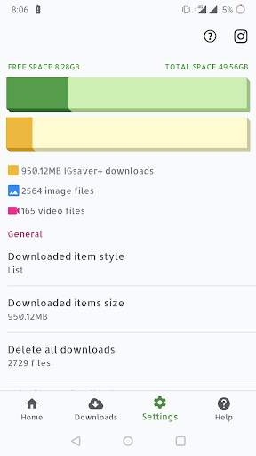 Video downloader for Instagram : IG saver  screenshot 4