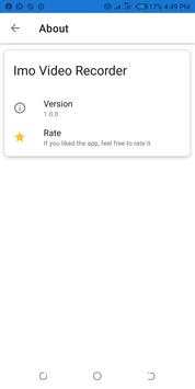 Video call recorder for imo- Auto record calls screenshot 3
