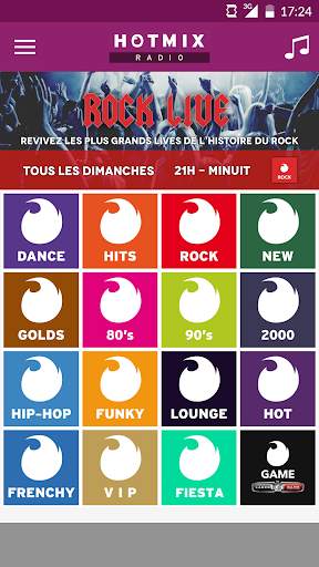 Hotmixradio - Free radios screenshot 1