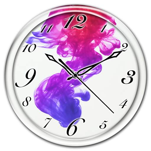 Ink in Water Clock Live WP 1.0.0