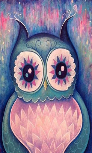 Funny Owl Wallpaper screenshot 12