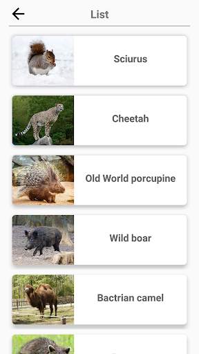 Mammals – Learn All Animals in screenshot 4