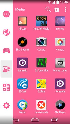 Basic Pink Theme for Smart Launcher screenshot 3