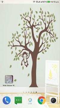 Wall Sticker Wallpaper screenshot 1