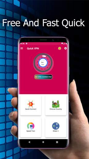 Quick VPN - Free Fast Proxy VPN screenshot 1