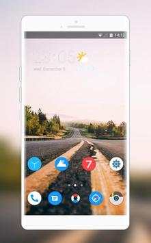 Samsung galaxy O Oxygen road theme screenshot 1