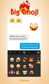 TouchPal Big Emoji Sticker screenshot 3