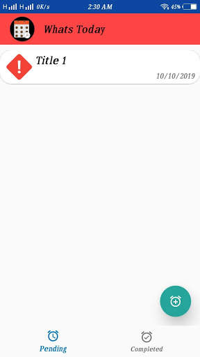 Whats Today - Manage your daily schedule screenshot 1