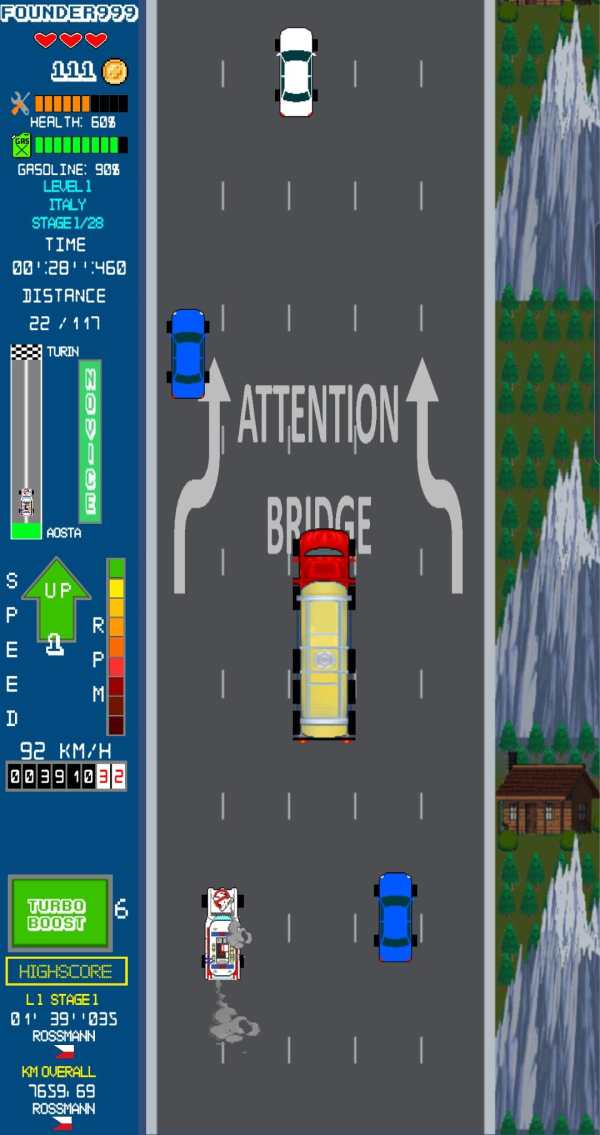 WRRC - World Retro Racing Challenge screenshot 2