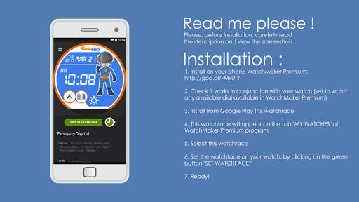 FasaPay Digital Watch screenshot 3