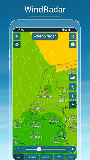 Weer & Radar - regenradar screenshot 5