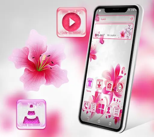 Soft Flower Launcher Theme screenshot 5