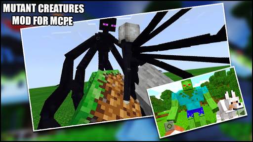 Mutant Creatures Mod For Minecraft pe-mobs mod screenshot 2