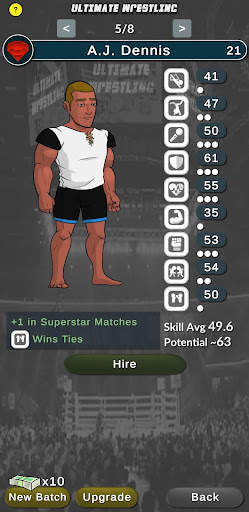 Ultimate Wrestling Manager screenshot 5