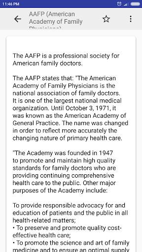 Medical Term & Definition offline Free Dictionary screenshot 4