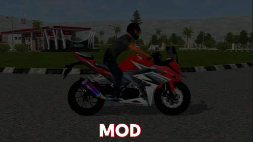 Mod Bussid Motor DrAg RaCing screenshot 1