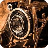 Vintage Camera Professional أيقونة