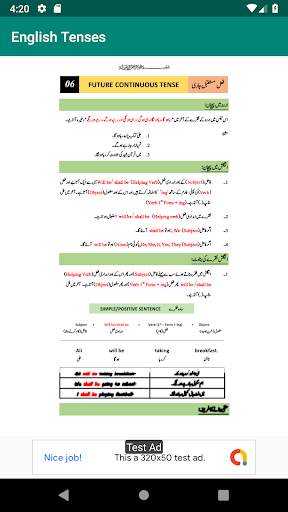 ENGLISH TENSES screenshot 3