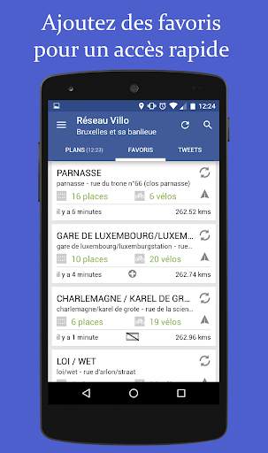 Bruxelles Villo (bikes) screenshot 3