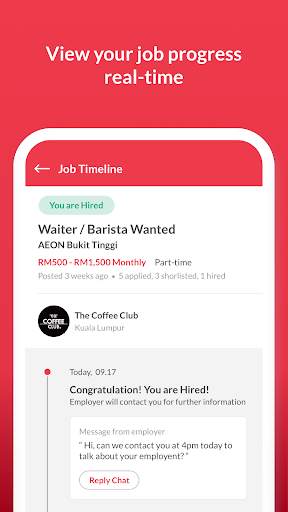 Maukerja - Cari Jawatan Kosong Terkini di Malaysia screenshot 4