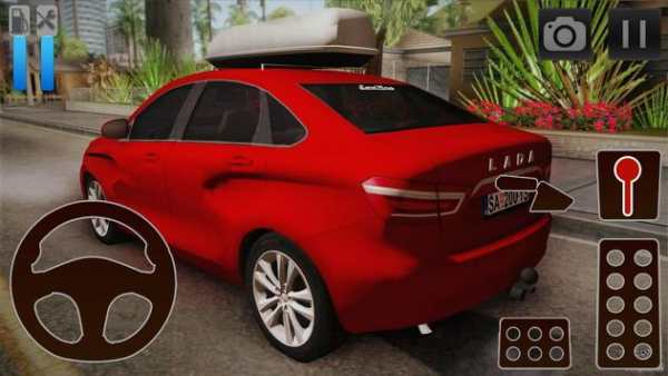 Car Driving Simulator Lada screenshot 2