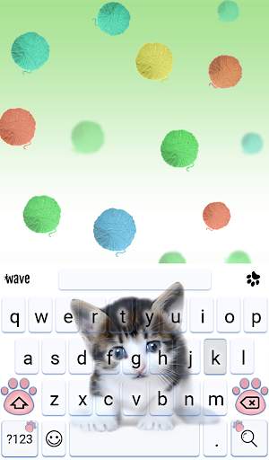 Meow Animated Keyboard   Live  स्क्रीनशॉट 2