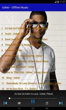 Usher - Offline Music screenshot 2