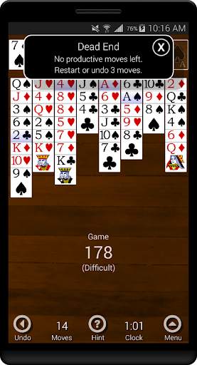 FreeCell Forever screenshot 4