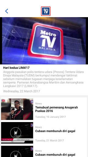 Metro TV screenshot 7