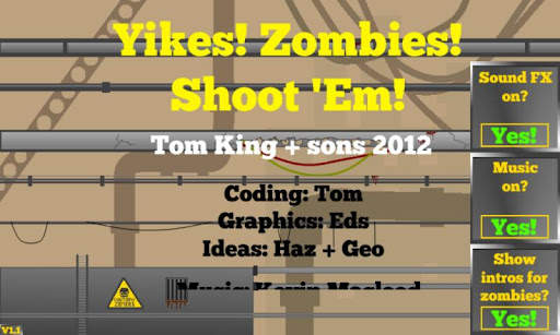 Yikes! Zombies! Shoot 'Em! screenshot 5