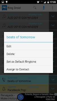 Ring Droid screenshot 2