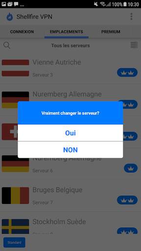 Shellfire VPN screenshot 4