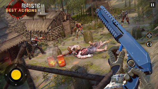 permainan menembak zombi maut screenshot 4