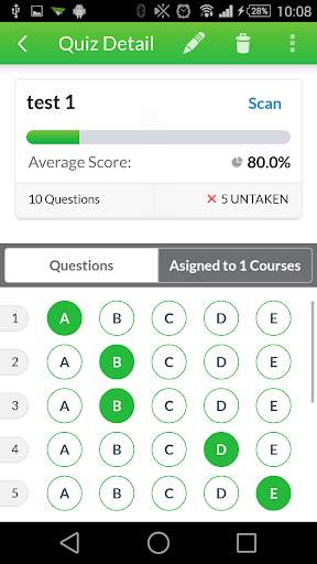 Quick Key - Mobile Grading App скриншот 2