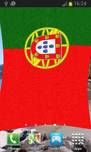 Portugal Flag Live Wallpaper screenshot 4