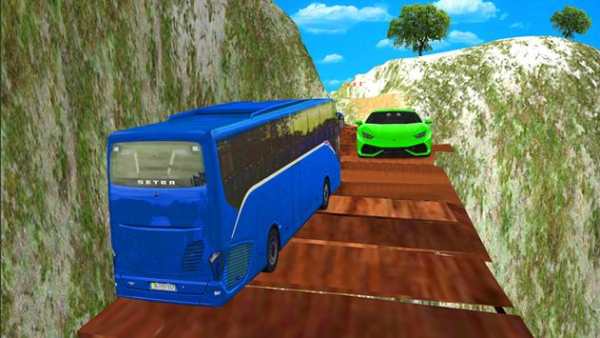 Real Bus Offroad Driving Games 2018 screenshot 6