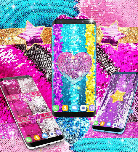 Sequin glitter live wallpaper screenshot 5