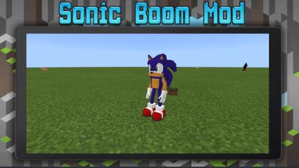 New Sonic Boom Mod Minecraft screenshot 4