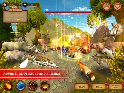 Wild Eagle Fighting Fantasy 3D screenshot 5