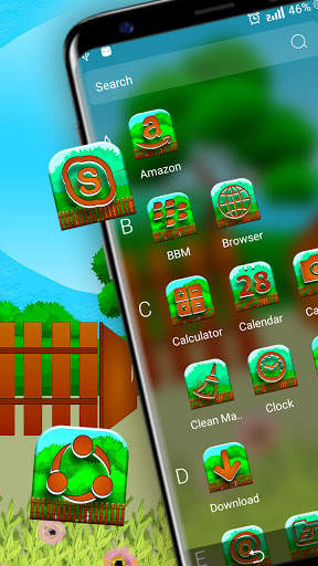 Frontyard Nature Launcher Theme screenshot 3