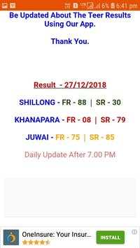 Daily Teer Hit Target screenshot 5
